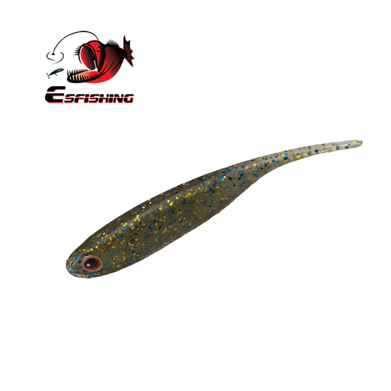 Fishing Equipment Ebay - ESFISHING I Glossy Shad 10 Buah