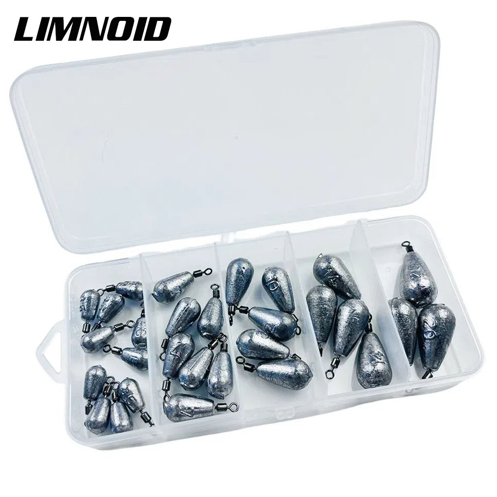 Fishing Equipment Set - Set Pemberat Pancing Limnoid 29pcs 3.5g
