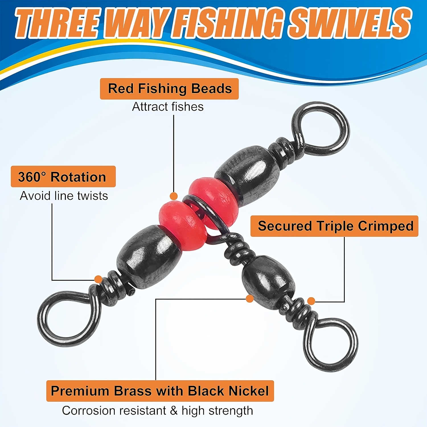 Putaran 3 Arah, Putar Barel Be - Fishing Equipment Set ulasan dan harga