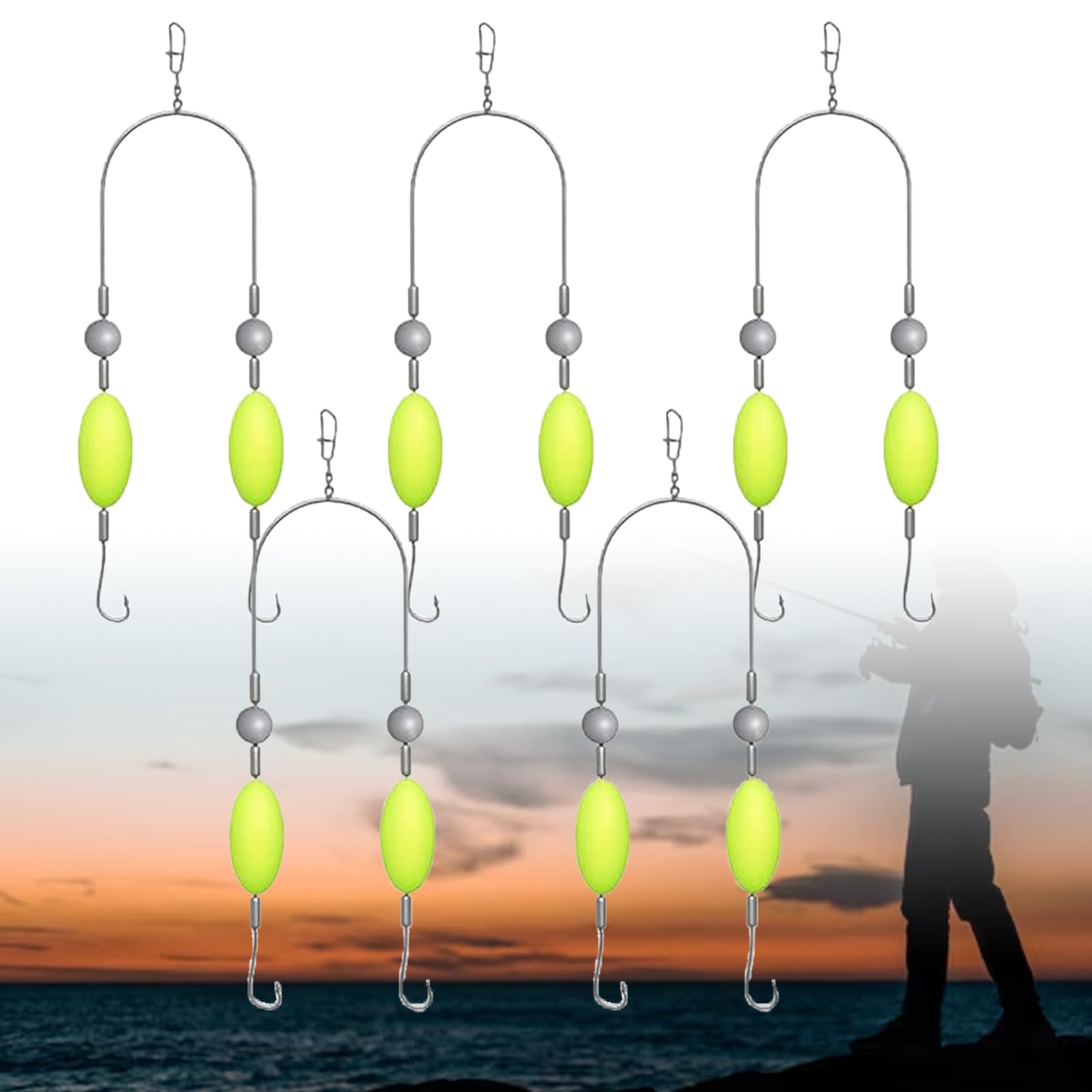 3/5/10Pcs Set Kail Pancing Gan - Fishing Equipment Ebay ulasan dan harga