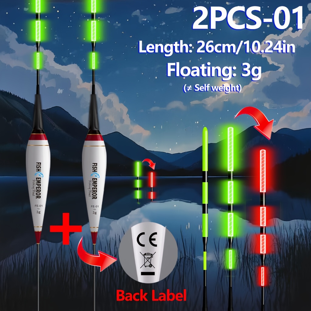 Pelampung Bite Float 2PCS Elek - Fishing Equipment Ebay ulasan dan harga