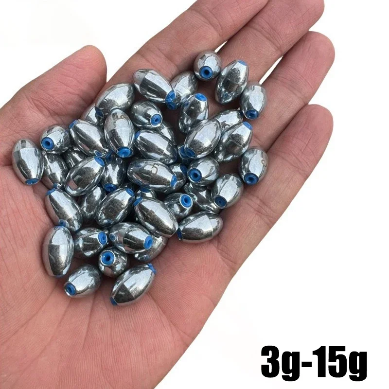 10 Buah/Lot Pemberat Pancing B - Fishing Equipment Set ulasan dan harga