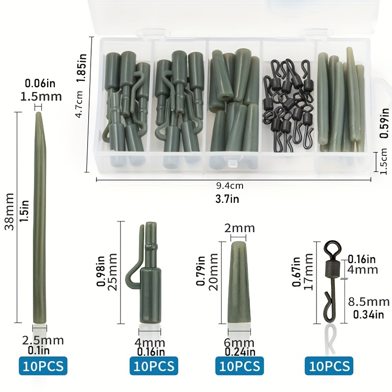 40pcs Perlengkapan Rig Pancing - Fishing Equipment Ebay ulasan dan harga