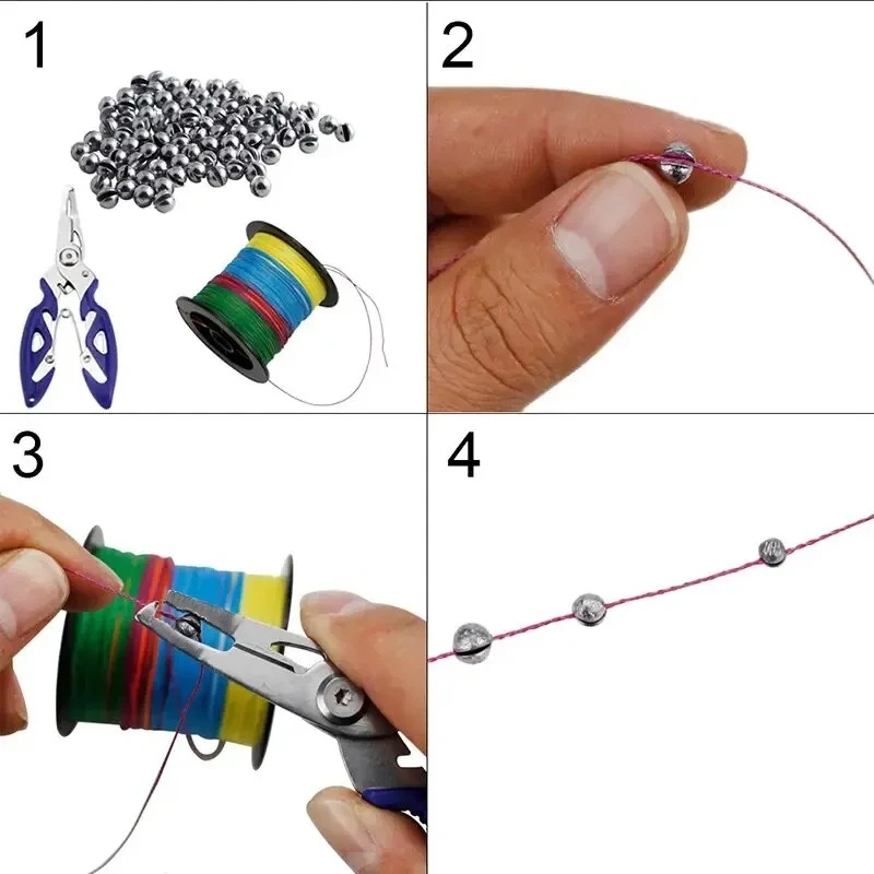 Pemberat Pancing Split Shot 20 - Fishing Equipment Set ulasan dan harga