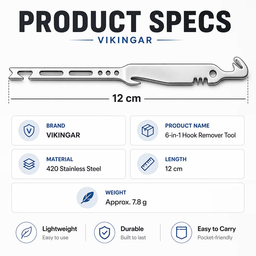 QAJTAO 4 buah alat pelepas kai - Fishing Equipment Parts ulasan dan harga