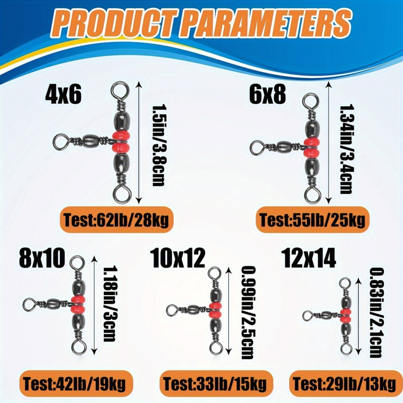Swivel Pancing 3 Arah, Dikemas - Fishing Equipment Set ulasan dan harga