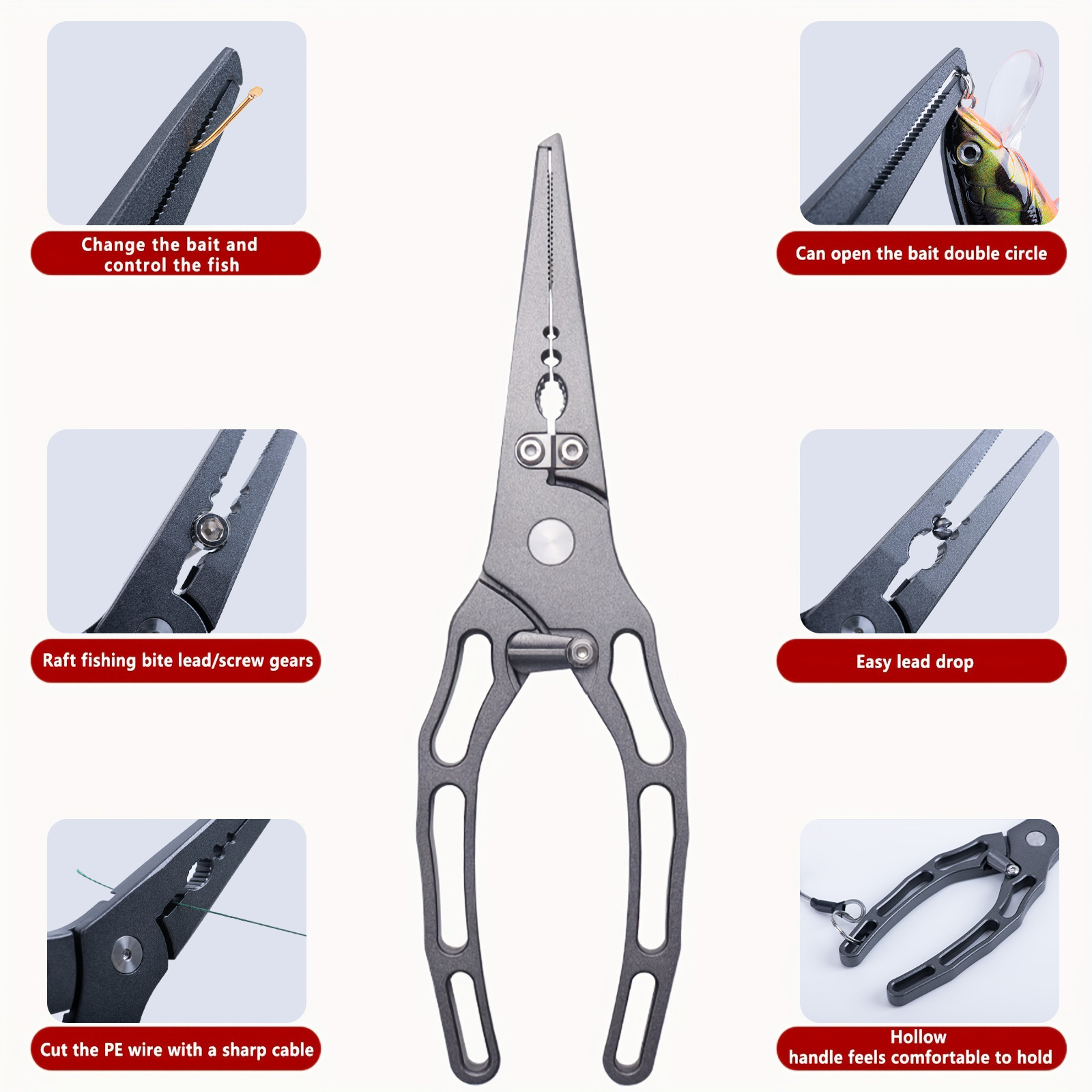 Kit Kombinasi Tang Pancing dan - Fishing Equipment Parts ulasan dan harga